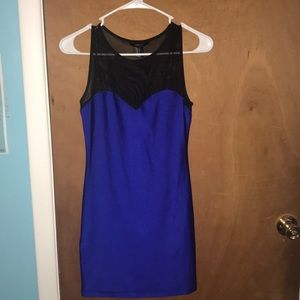 Blue/Black Cocktail Dress